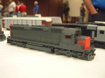 Paul Ellis' SP SD45R - now in paint, built almost entirely from Cannon parts!!