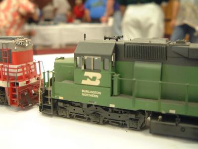 Nice ex-NP opera-window-equipped  SD45 fromTim Dickinson's collection