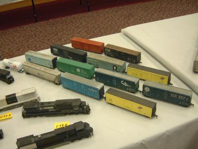 Some of Ed Ryan's freight cars