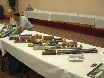 David Hussey brought a large armada of power and rolling stock!