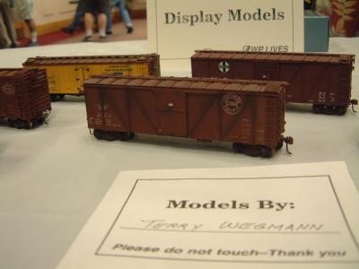great lookin' espee boxcar from gee.. back in the days.. Model by Terry Wegmann