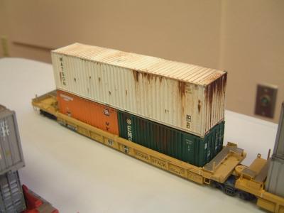 Excellent weathering on this Matson Container!