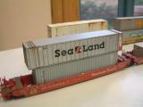 Excellent Sea-Land containers waiting for their turn at the docks!