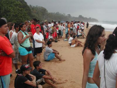 Playa Bluff International Surf Competition