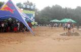 Surf Competition Red Bull Tent Shelter from Rain