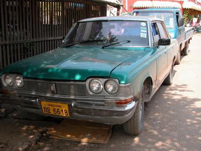 Classic cars in Vientianne