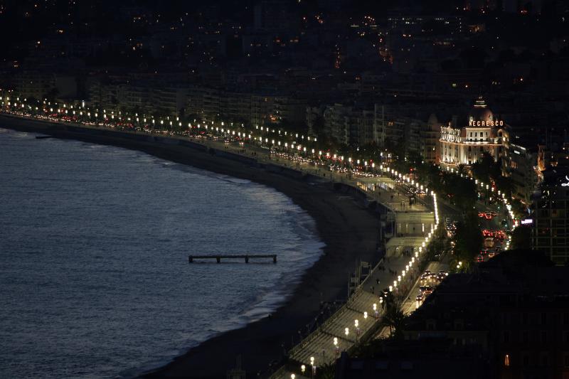 Le Negresco et la Baie des Anges