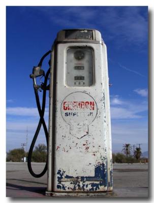 Very Old Gas Pump