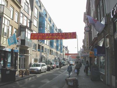 Chinatown in The Hague, the Netherlands