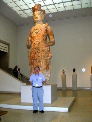 Me at the Metropolitan Museum, New York