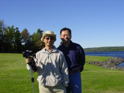 Y.C. and Eugene, 30 Sep 2002. (Eugene's camera.)