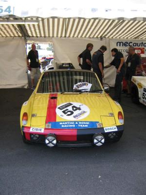 Bill Noon 914-6 GT at the 2004 LeMans Historic Event