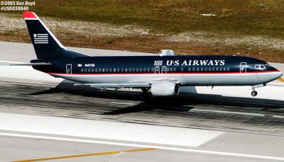 US Airways B737-401 N417US aviation stock photo #3036