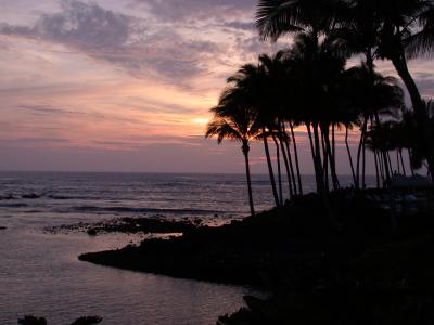 Sunset on the Big Island of Hawaii