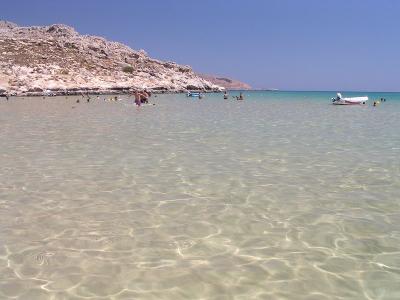 Agia Agathi clear sea