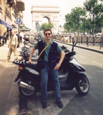 Me in Paris - Arc de triomphe