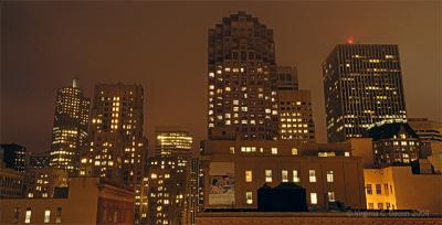 SF Skyline at Night