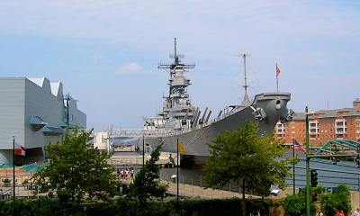 The BattleShip Wisconsin, Norfolk Virginia