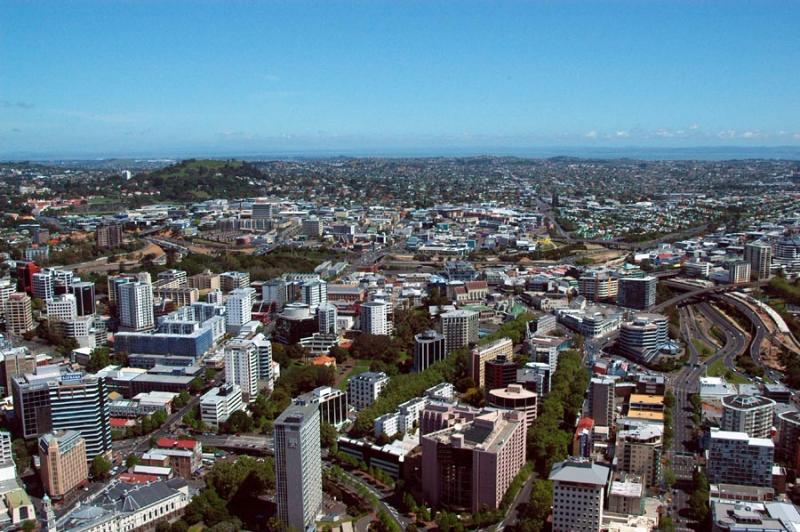 Southeast view from the Sky Tower