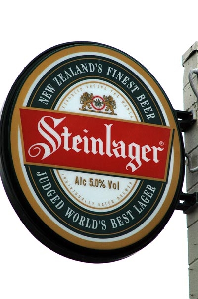Steinlager is New Zealand's mass produced beer