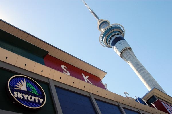 Sky City at the Auckland Sky Tower