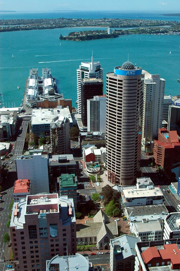View north from the Sky Tower