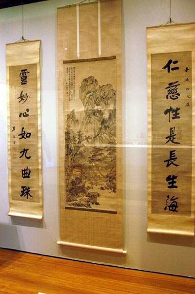 Chinese scroll paintings