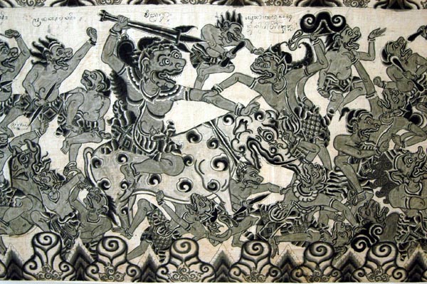 Balinese painting of the Ramayana