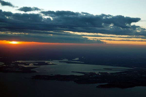 Sunset over Botany Bay