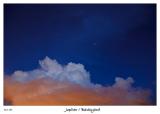 Jupiter and sunset Clouds