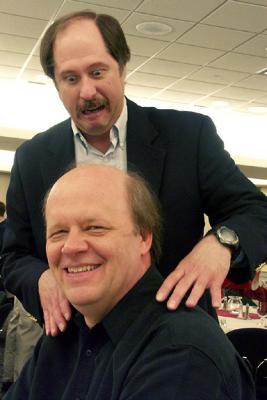 Paul Sand and Bill Costa, Dining