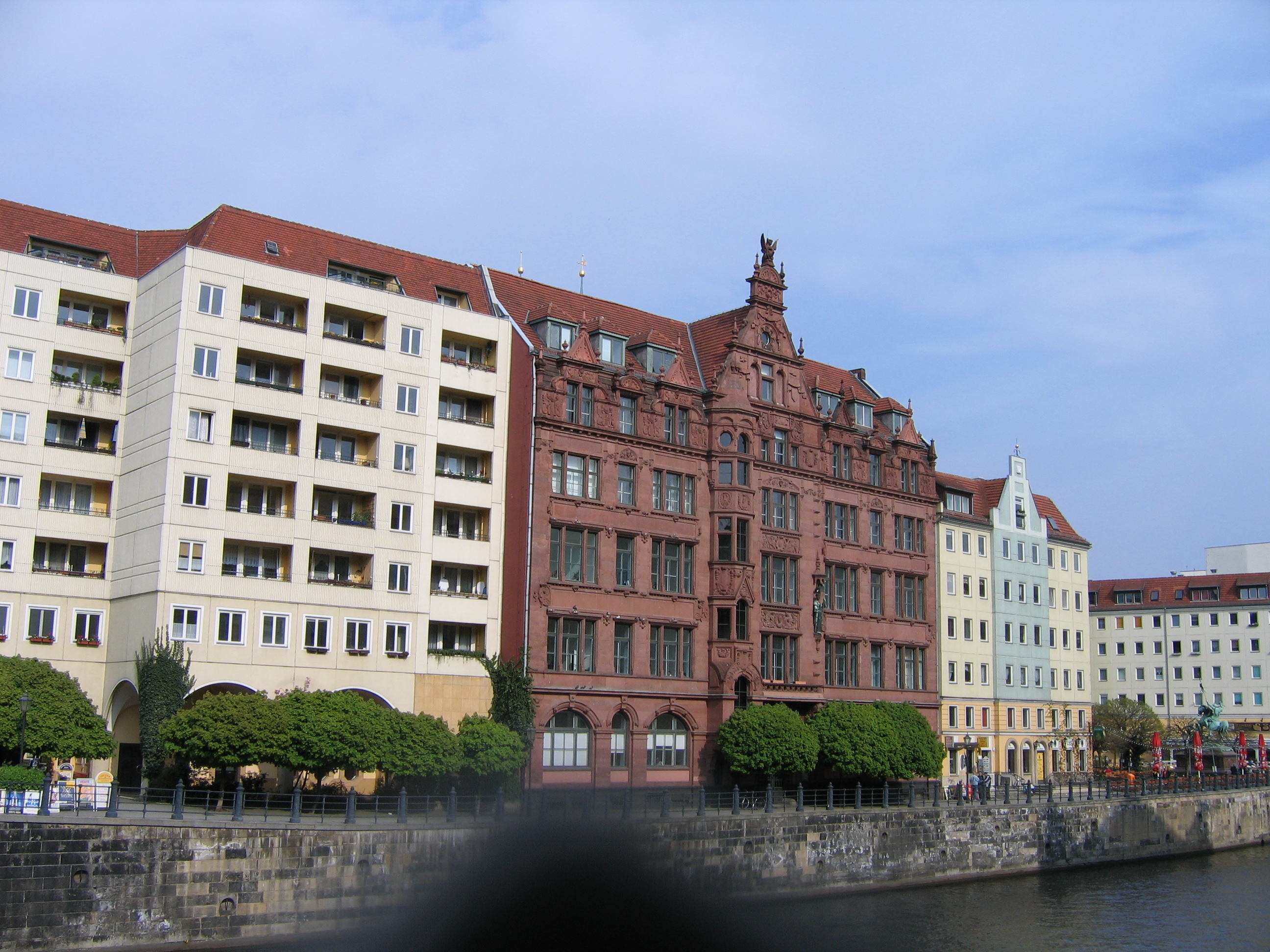 Along the river Spree