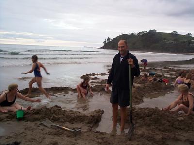 Dave, digging us a hot pool