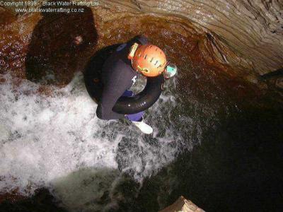 First 15ft jump into the cold water