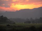Sunset in Clarkfield, Pampanga
