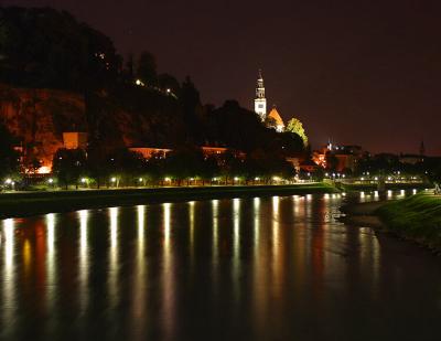 Salzburg On The River Salzach *