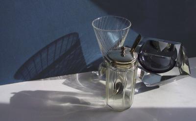 Empty Glass and Shadows