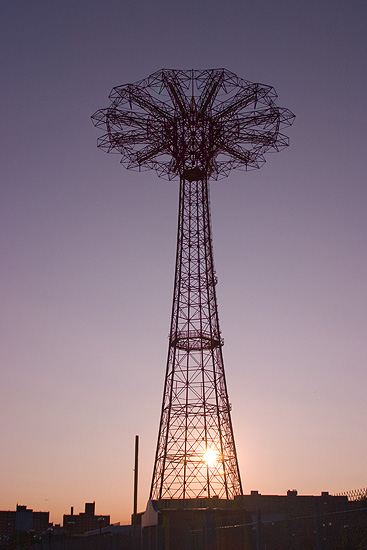* Parachute Drop at ConeyIsland