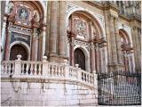 Malaga Cathedral front