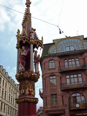 In the old city of Basel