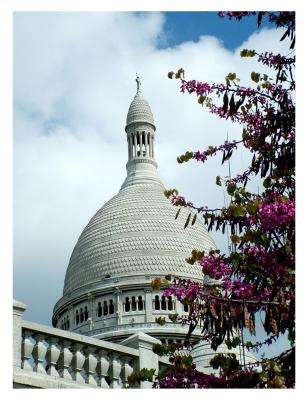 Sacre Coeur in Spring