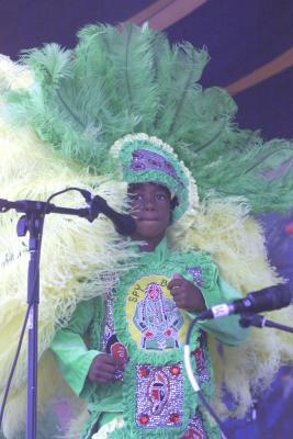 New Orleans Rythem Section Mardi Gras Indians