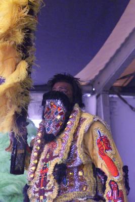 New Orleans Rythem Section Mardi Gras Indians