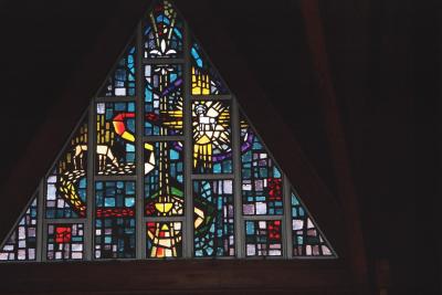 Stained Glass at Elmhurst