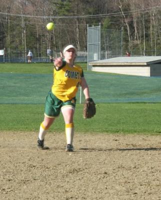 Megan Throws to 1st