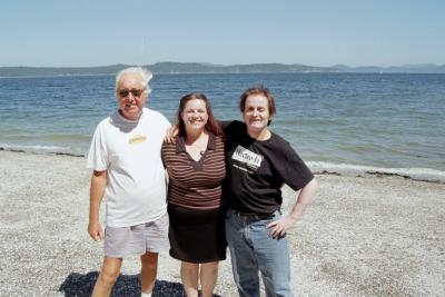 With Andy & Cheri, Salt Spring Island