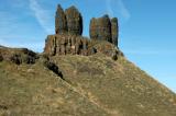 Sloping Hills and Twin Sisters Rock