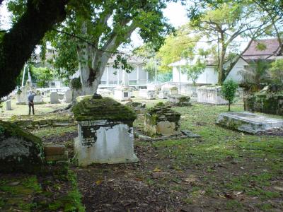 Dutch cemetary in Melaka