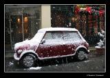 First snow in Paris