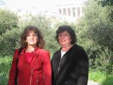 Roe and Ger in front of the Parthenon.JPG